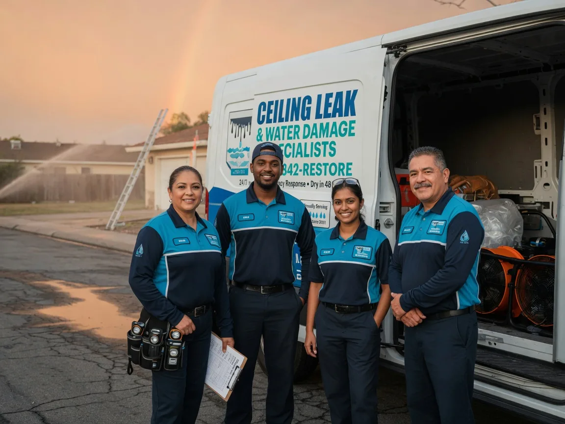 Ceiling Leak Cleanup company in Mylo, ND